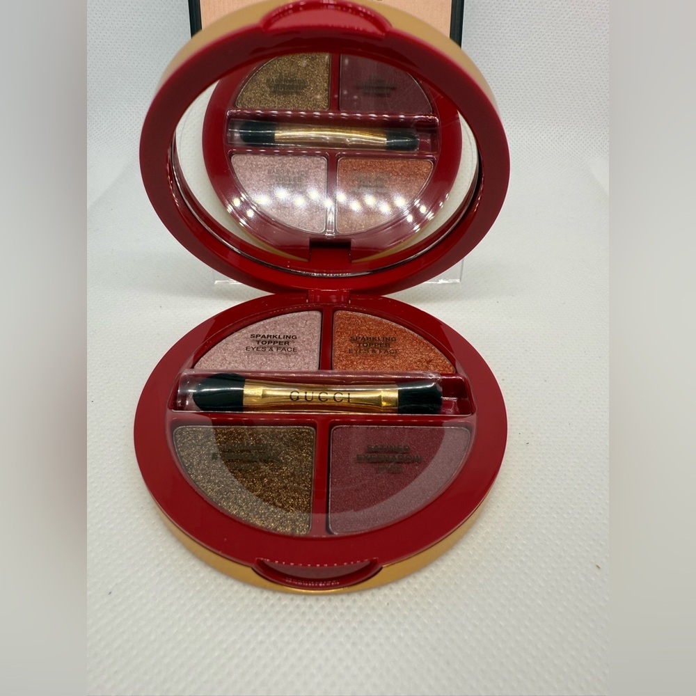 Gucci Limited Edition Multi-Use Cream & Powder Palette‎ - 04 Festive Glow - Picture 3 of 4